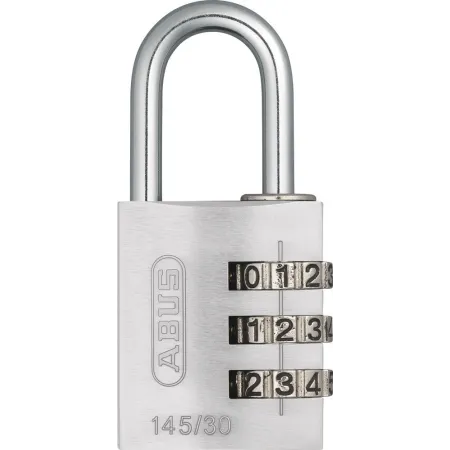 Candado de Aluminio ABUS 145/30 Plata con Clave 46583-3 Candados y bloqueo