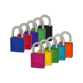 CANDADO ALUMINIO 72/40 HB26 KD RTN MORADO Candados y bloqueo