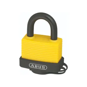 Candado Vinilo 70AL/45 Kd Amarillo Blisteado ABUS 50873-8 Candados y bloqueo