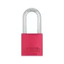 Candado de Aluminio ABUS 72/40 HB40 KD RTN Rojo Candados y bloqueo