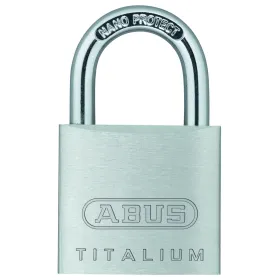 CANDADO ALUMINIO TITALIUM 64TI/30 KD BLISTEADO Candados y bloqueo