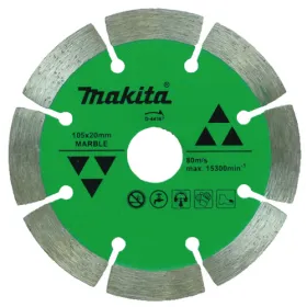 DISCO SEGMENTADO P/MARMOL 105X10X20MM ARO 16 Accesorios discos