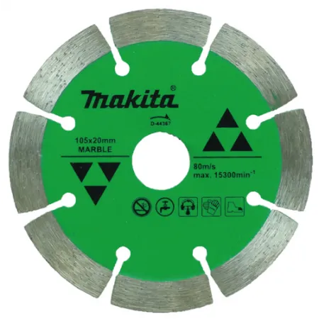 DISCO SEGMENTADO P/MARMOL 105X10X20MM ARO 16 Accesorios discos