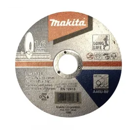 DISCO CORTE METAL/INOX 1.6MM 4-1/2 Makita