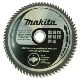 Sierra Disco Sierra Makita Efficut 190 Mmx 20 Mm Accesorios discos