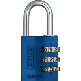 Candado de Aluminio con Clave ABUS 145/30 Azul Modelo 46577-2 Candados y bloqueo