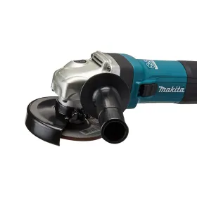 Esmeril Angular 4 1/2 (115 Mm.) 1400 W. 11000 Rpm. 2, 4 Kg. Sistema SJS II Anti-reinicio / Freno Mecanico Makita Herramientas