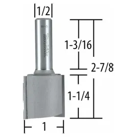 FRESA 1X 1.1/4 RECTA 2 FILO TOMA 1/2 Accesorios fresadoras