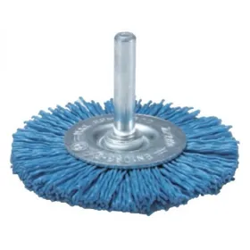 CEPILLO DE NYLON tipo RUEDA (FINO) 50MMx6MM Accesorios de herramienta