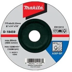 DISCO DESBASTE METAL 9 (230X6X22,23mm) Accesorios de herramienta