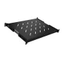 Bandeja Rack 19” 1U Fija Ajustable 30-45 cm para Gabinetes de Red Rack y Gabinetes