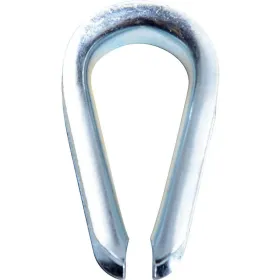 Guardacabo para cables 3/8 10U zincado brillante Fijaciones