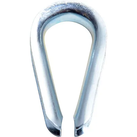 Guardacabo para cables 3/8 10U zincado brillante Fijaciones
