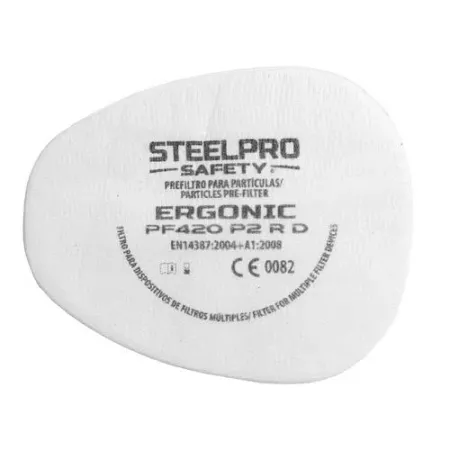 Filtro Ergonic PF420 P2RD Partículas 10 Unidades Respiradores