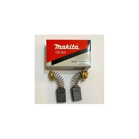 Juego de carbones Makita CB-303 191963-2 Herramienta inalambrica sin bateria