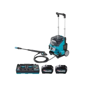 Kit Hidrolavadora Inalámbrica Makita 40V XGT HW001GZ-1 con Baterías y Cargador Hidrolavadoras