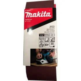 Lija de Banda para Madera Makita 3” x 24” (Pack 3 Unidades) - Todos los Granos Lijas