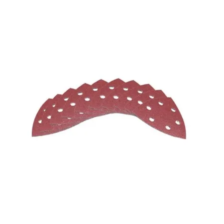 PAPEL ABRASIVO DELTA ROJO SET 10 PCS SURTIDO (60-80-120-180-240) Accesorios para lijadoras