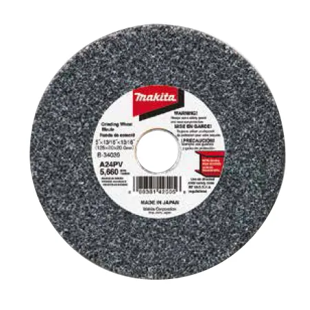 RUEDA AMOLADORA PARA ESMERIL RECTO 125 GRANO 36 P/GS5000 Herramienta inalambrica sin bateria