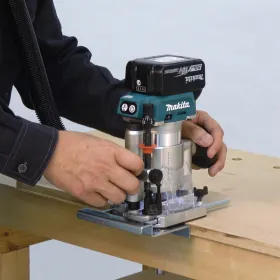 Recortadora C/base Recortadora, Bade de Profundidad, Base de Inclinacion, Base de Compensacion Makita Fresadora para madera
