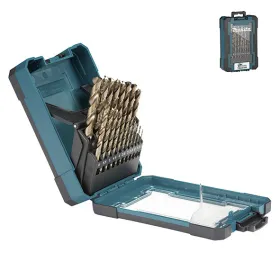 Set Brocas Metal HSS Cobalto Makita 19 Piezas 1-10 mm D-67561 Accesorios de herramienta