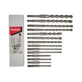 Set Brocas SDS Plus Makita 14 Piezas 5-16 mm D-71956 Accesorios de herramienta