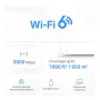 Sistema WiFi Mesh Mercusys Halo H80X (3-pack) AX3000 WiFi 6 precio online