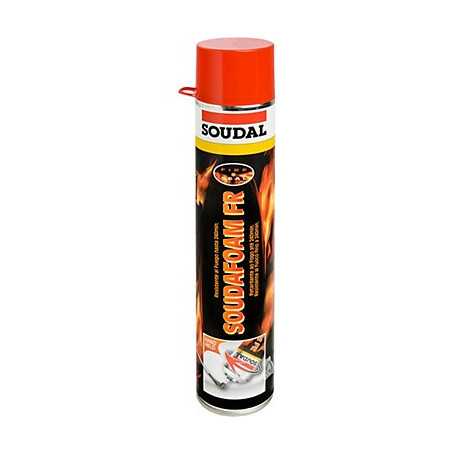 Espuma poliuretano ignifuga fire stop canula 750 ml