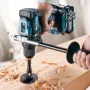 Taladro-atornillador C/percusión 13 Mm- 2 Vel. Variables (max. Torque 125 N.m) 2, 7 Kg / Batería BL4025 (2.5Ah) X 2, Cargador