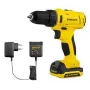 Set Stanley Taladro Percutor + Atornillador de Impacto SCHI121S2-B2 12V Herramientas - en uso