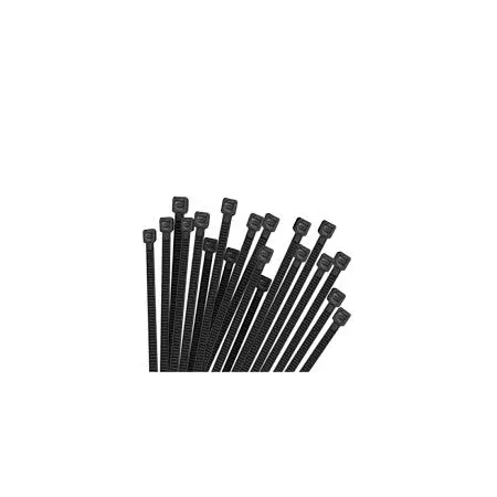 Amarra cable 2,5mm negra largo 200mm 100un Ferreteria
