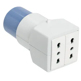 Adaptador Industrial Vimar 16A Enchufe Industrial a Enchufe Hembra Normal 00361 Enchufes electricos