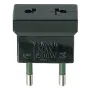 Adaptador Enchufe Euroamericano Vimar 10A S10 Negro 01352 Enchufes electricos