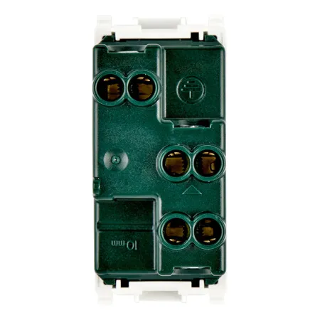 Toma Corriente Vimar 2P+T 16A P17/11 Blanco 14203 Enchufes electricos