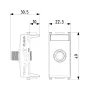 Toma Conector Vimar Tipo F Hembra Blanco 14318 comprar en Chile