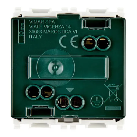 Toma Corriente Vimar Universal 2P+T 16A Blanco 14210 Enchufes electricos