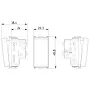 Interruptor Cruzado Vimar 1P 16AX Blanco 14013 Enchufes electricos
