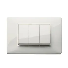 Accesorio Eléctrico Interruptor Triple Armado VIMAR 1P 16AX Blanco Ferreteria