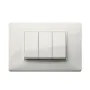 Accesorio Eléctrico Interruptor Triple Armado VIMAR 1P 16AX Blanco Ferreteria