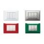 Accesorio Eléctrico Interruptor Triple Armado VIMAR 1P 16AX Blanco Ferreteria - en uso