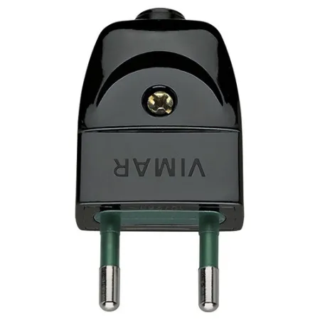 Enchufe Macho Vimar 2P 10A S10 Blanco y Negro comprar en Chile