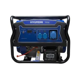 Generador Hyundai Gasolina 7,5/8,3 Kw/Kva P.eléctrica monofásico Abierto c/ruedas Generadores Electricos