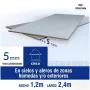 Plancha Internit Fibrocemento 5 mm 1,20 x 2,40 m precio online