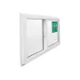 Ventana Termopanel PVC Corredera Advance 121 x 100 cm Materiales de Construccion