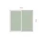 Ventana Termopanel PVC Corredera Advance 121 x 100 cm Materiales de Construccion - vista detalle