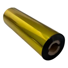 Cinta de Transferencia Térmica de Cera 110 mm x 75 Metros para Impresoras de Transferencia Térmica Etiquetas adhesivas térmic