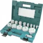 Sierra SET SIERRA COPA 16 PZ 16/19/22/25/32/35/37/44/51/57/64/68/76 MM Adaptador(universal) Makita Accesorios de herramienta