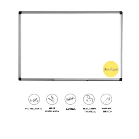 Pizarra Blanca Acrílica Bisilque 200 × 100 cm Pizarras