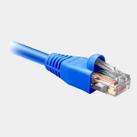 Patch Cord UTP CAT6 0,5 Metros Azul RJ45 Gigabit Ethernet TRIPLEE