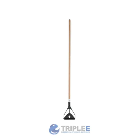 Porta Mopa Metálico con Mango de Madera Triplee 7015000011203 Aseo Industrial